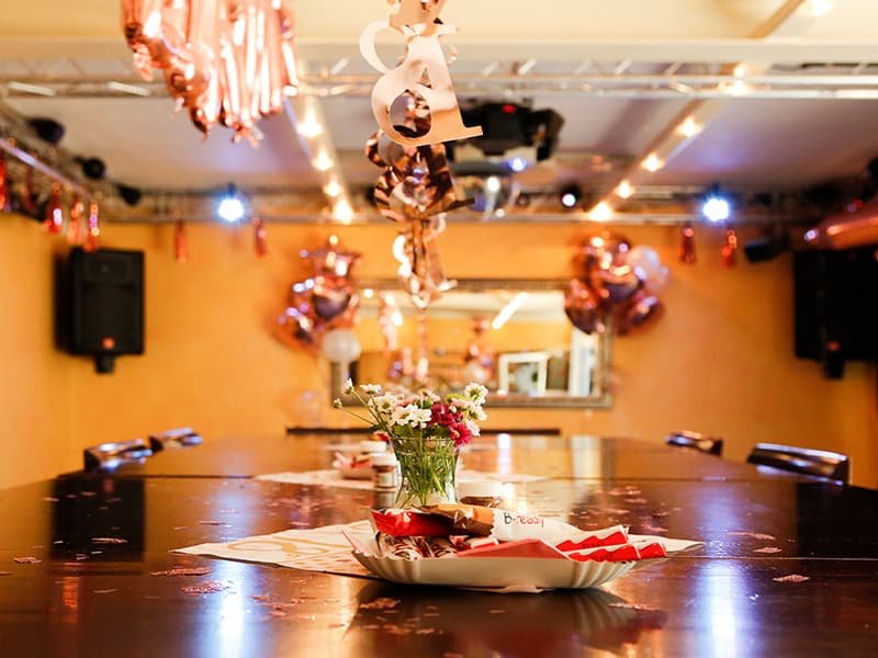 Banach Partyraum und Eventroom in Essen